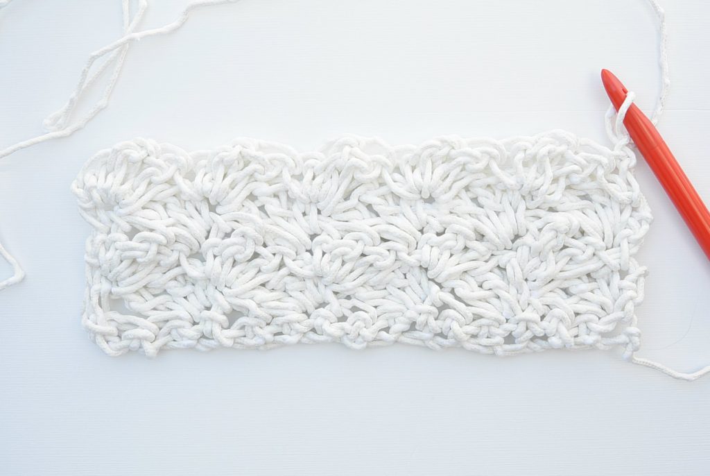 коврик из шнура для вязания