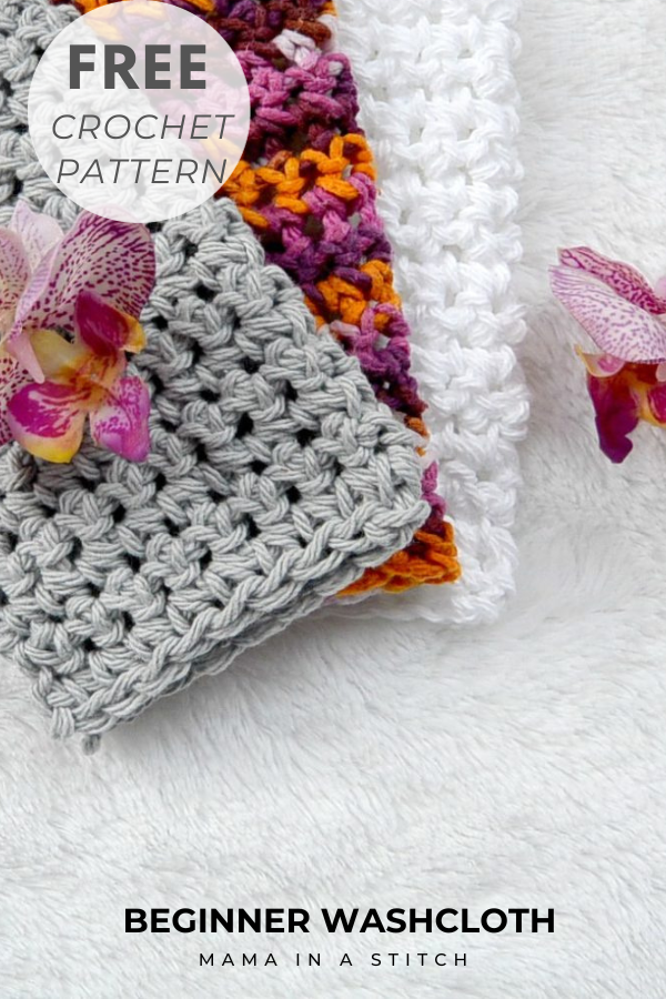 Easy Crochet Dishcloth Pattern -, Tutorials