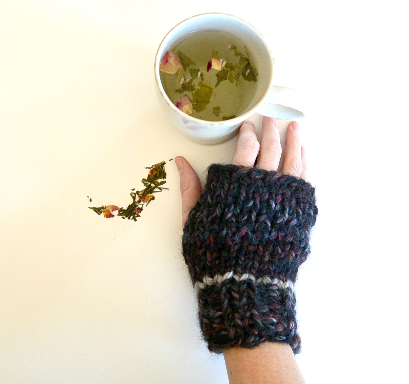 Coal Miner’s Fingerless Mitts