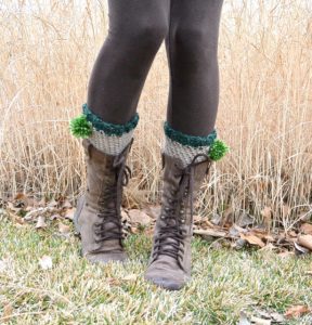 Classy Leprechaun Easy Crochet Boot Cuffs