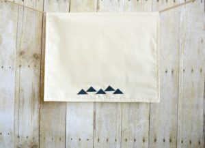 Mountains  2 Stamped Tea Towel