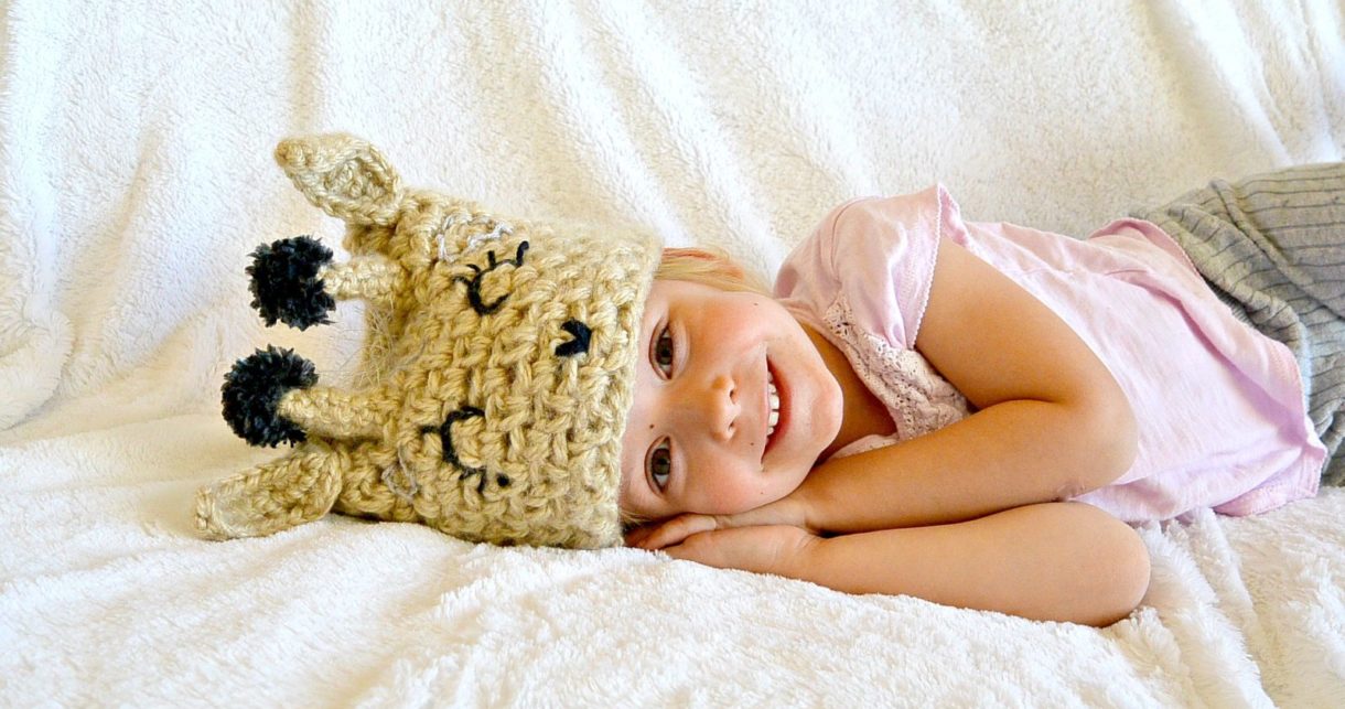 Crochet Giraffe Hat – Mama In A Stitch