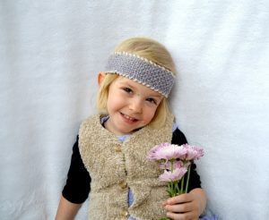 Seed Stitch Headband Beginner