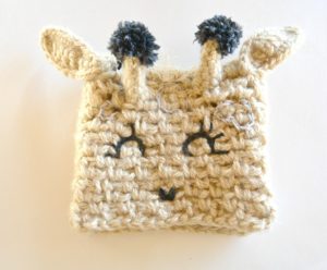 Simple Crochet Giraffe Hat