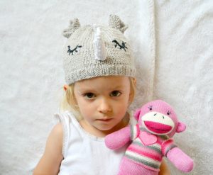 Boy or Girl Rhino Hat