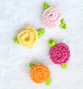 Little Crochet Deco Roses