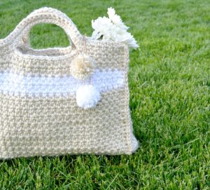 Pretty Large Crochet Tote