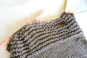 Easy Knit Tank Top Portion