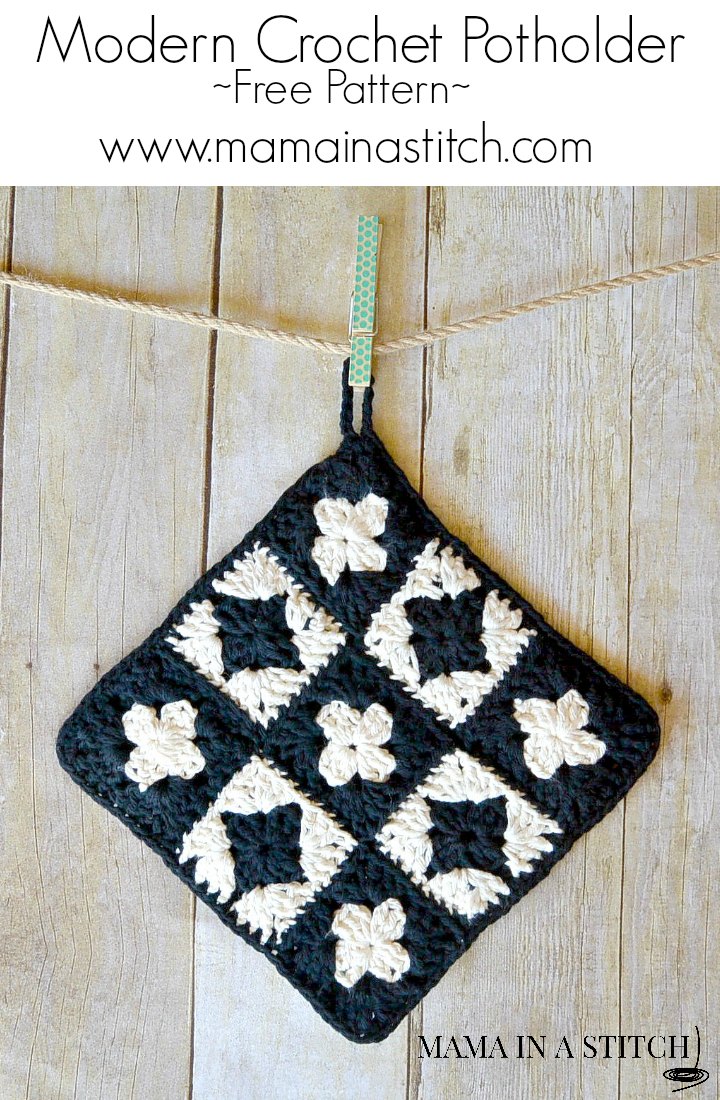 Modern Granny Square Crochet Pattern