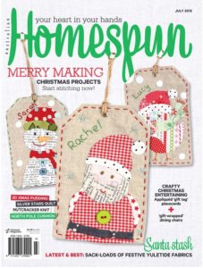Homespun July Cover