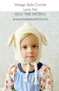 Beginner Easy Lamb Hat Pattern