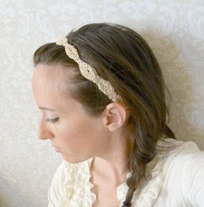 Crochet Crown Headband Pattern