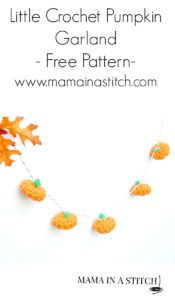 Pinterest Crochet Pumpkin Garland