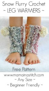 Beginner Friendly Easy Crochet Leg Warmer Pattern