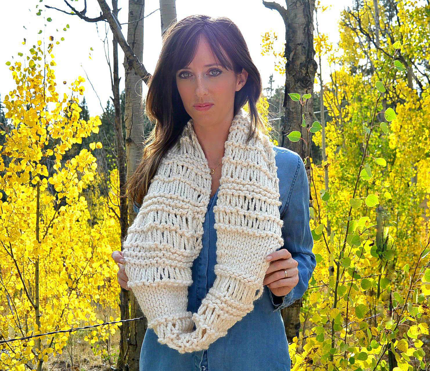 Chunky Knit Scarf