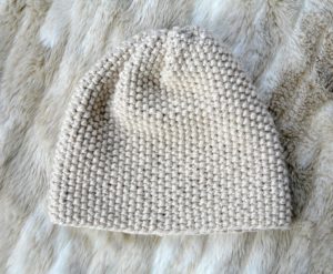 Easy Knit Slouch Hat Pattern