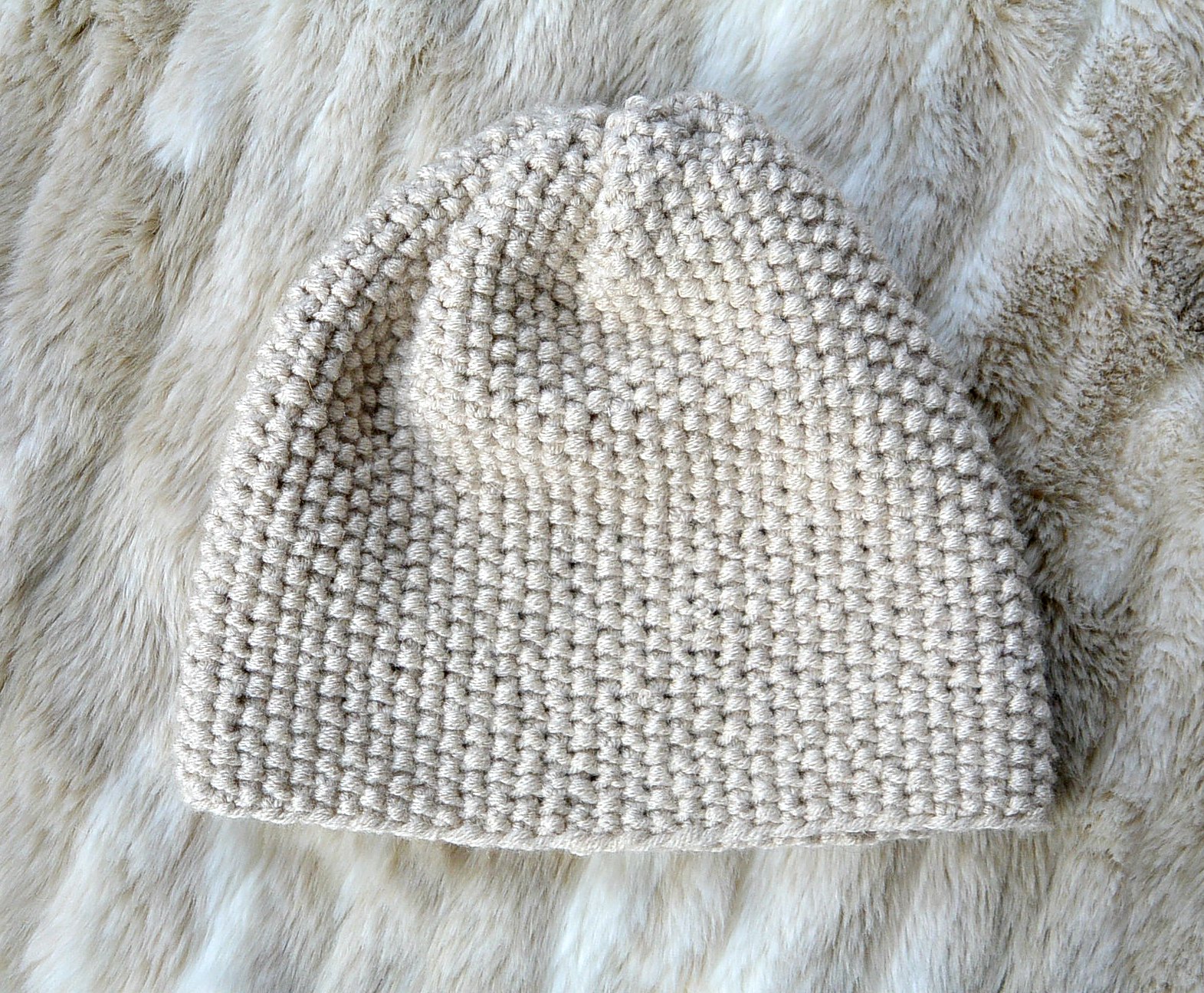 Favorite Textured Knit Hat - Free Pattern - Mama In A Stitch