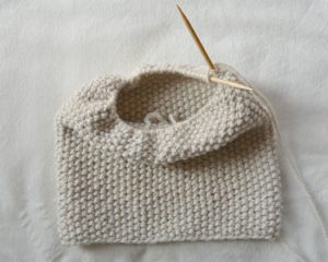 Modern knit hat pattern