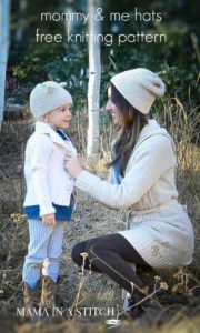 Mommy and Me Knit Hat Patterns