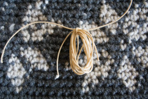 Tapestry Crochet Bag Tassel