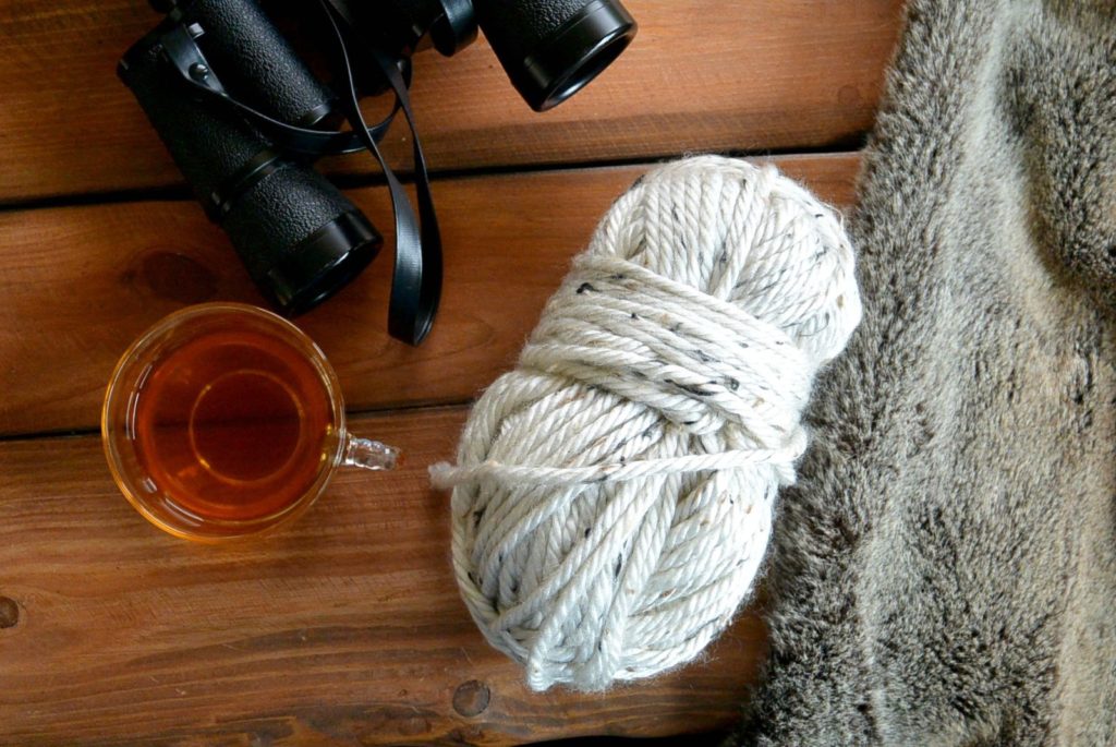 Cozy Yarn For Knit Bear