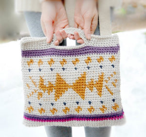 Southwest Tribal Tapestry Crochet Bag Pattern-2