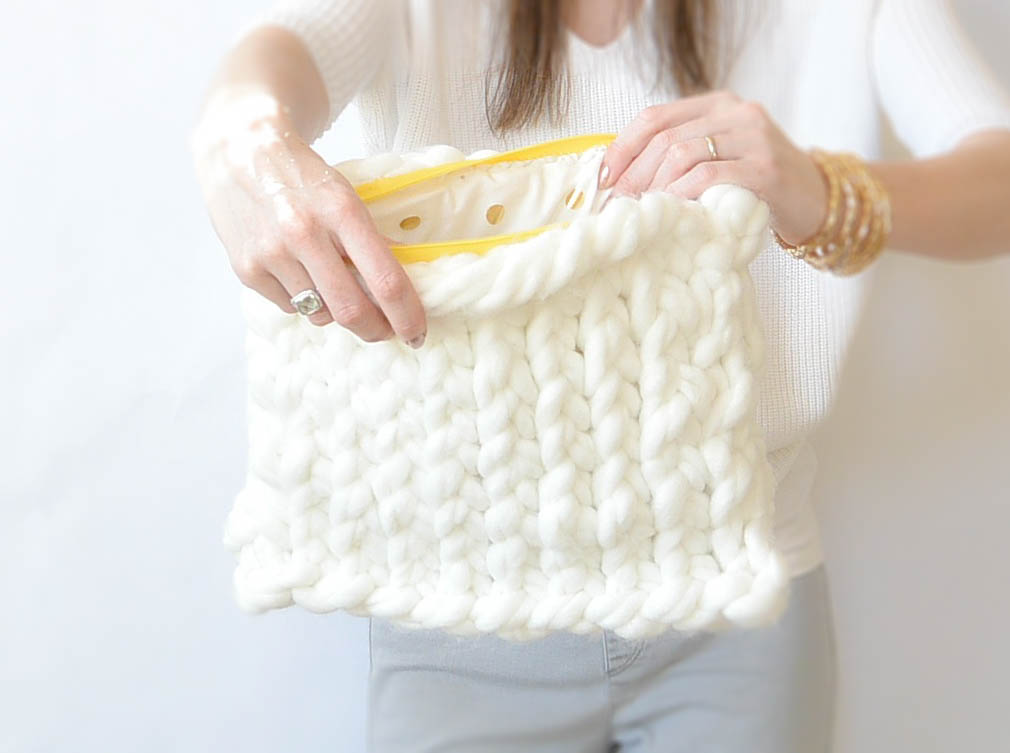 6 tips for knitting easily with jumbo yarn and large needles