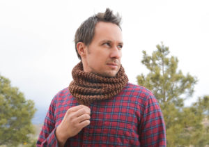 Mens Knit Cowl