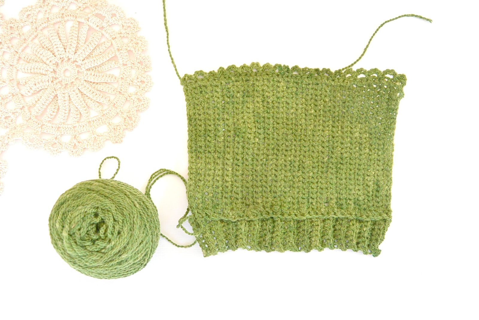 Easy Crochet Fingerless Mitts, Mountain Meadow Wool