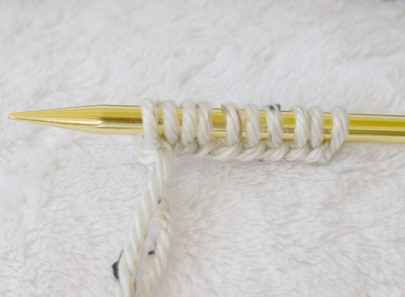 Cable Headband Cast On