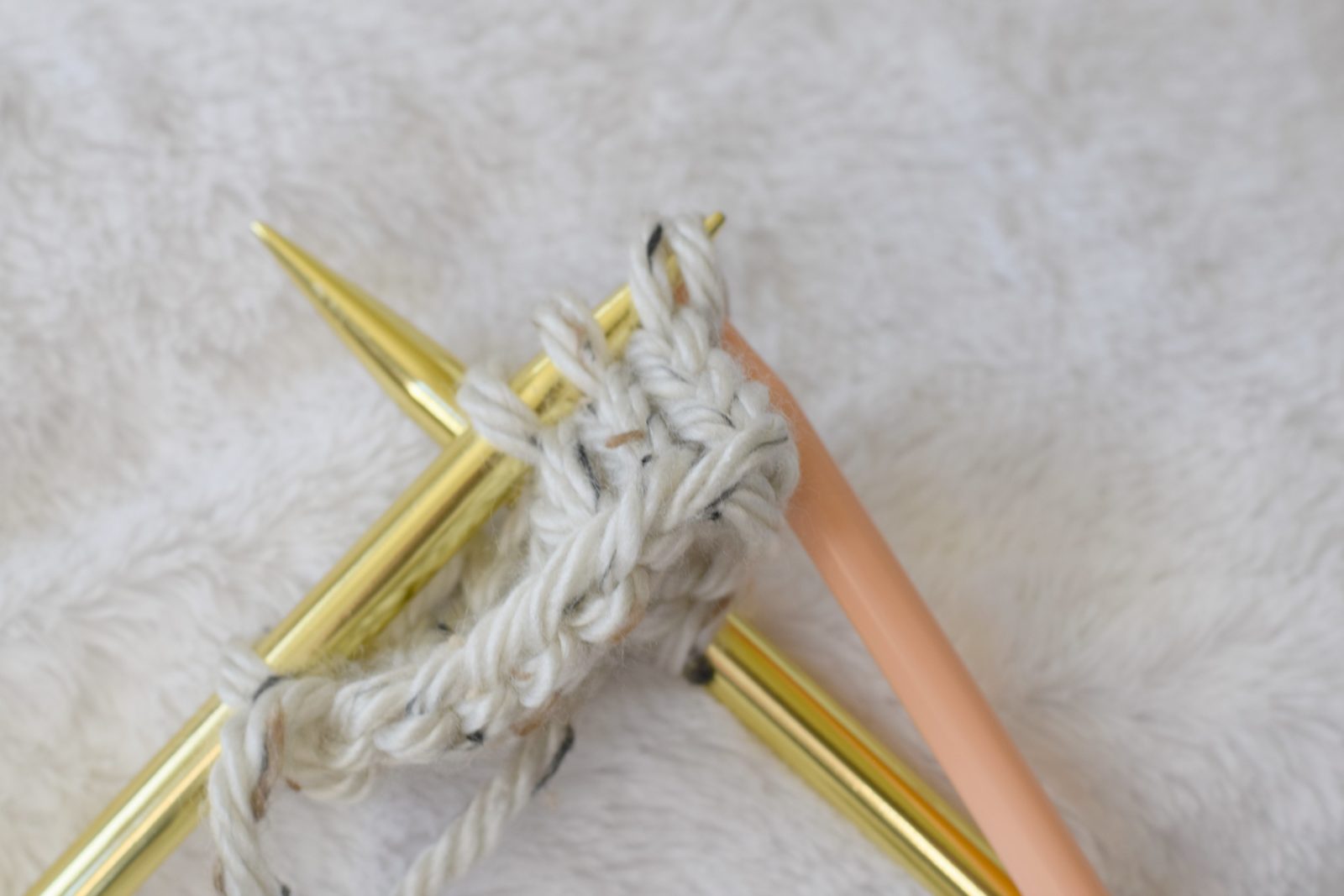 Cable Knit Headband Cable Making