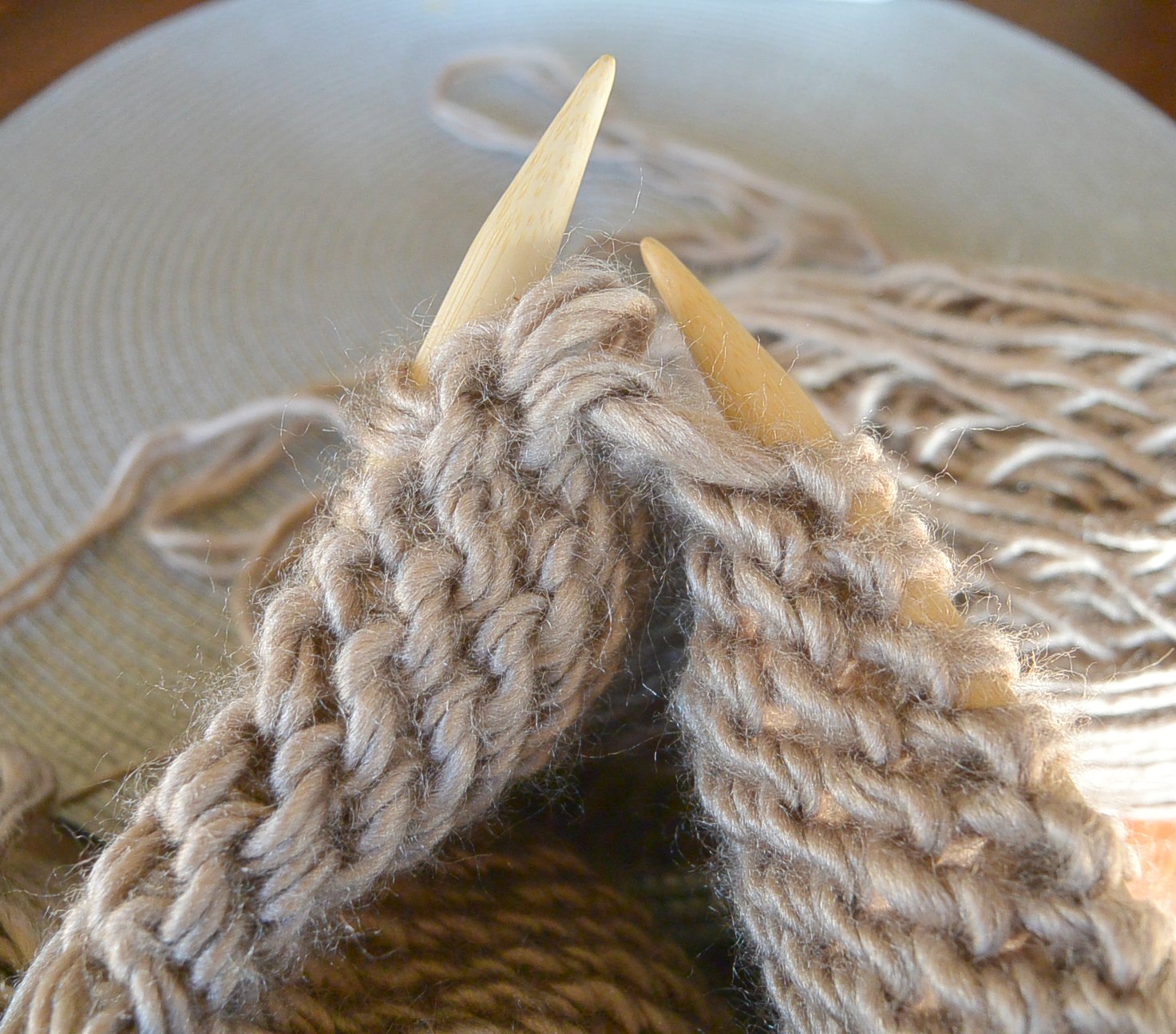 Free Knitting Pattern - Turning to work flat