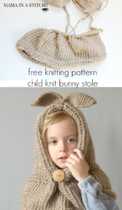 Knit Bunny Hat Pattern