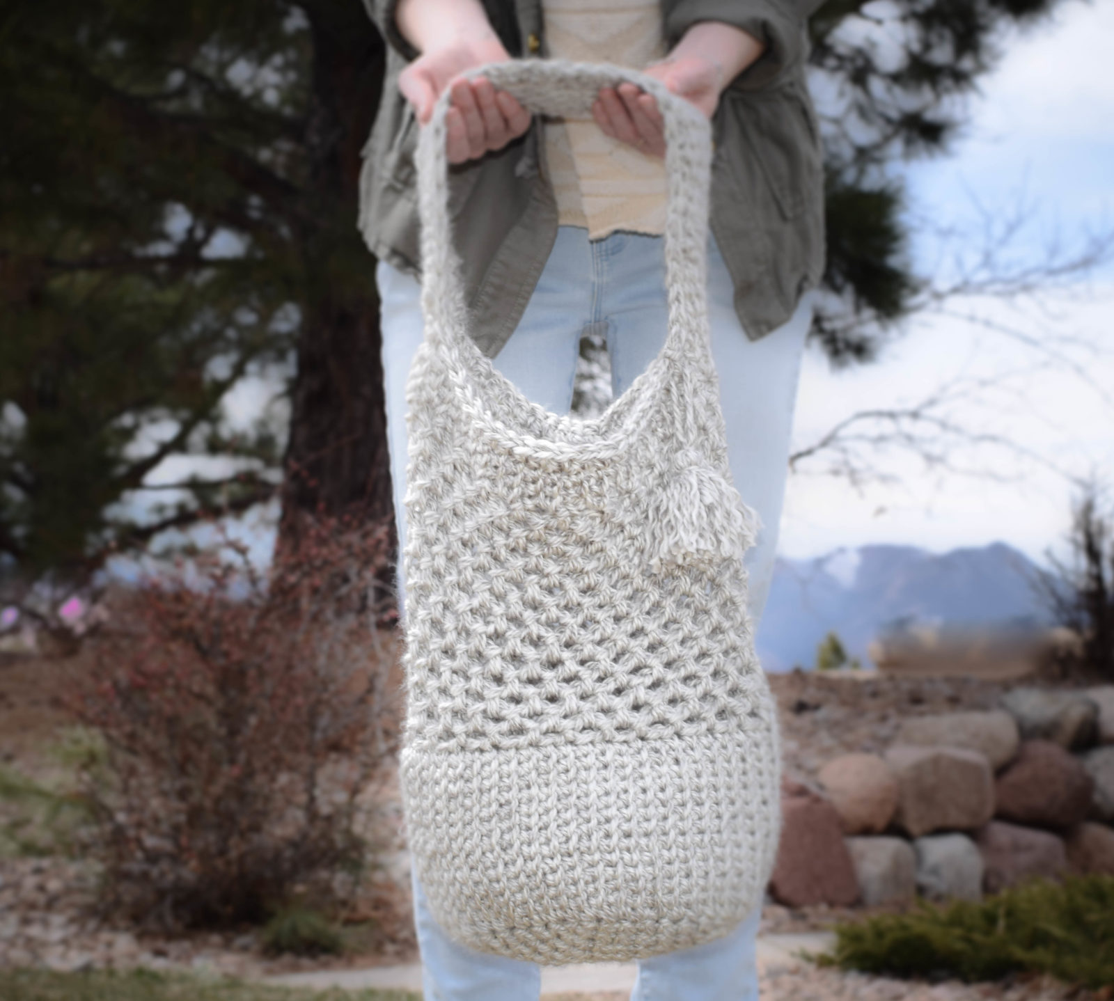 Market Tote - Crochet Pattern – Darn Good Yarn