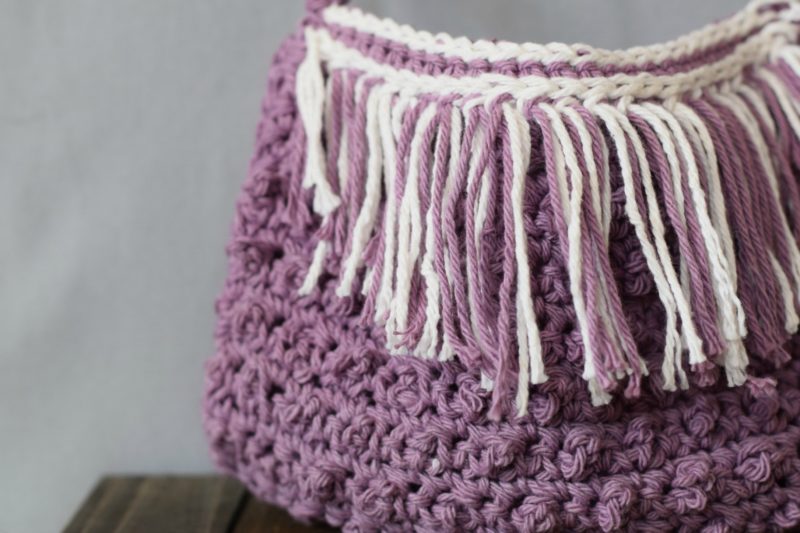 Fringed Crochet Bag Pattern