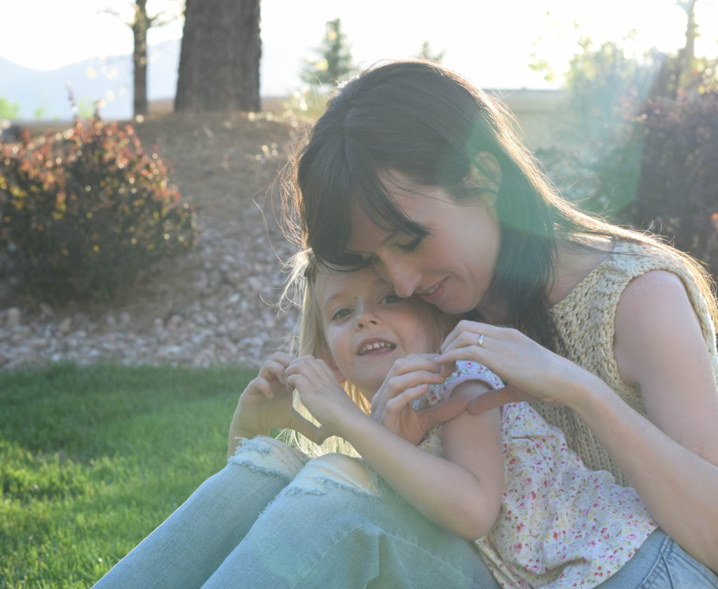 Easy Knit Summer Top Pattern Mom & Daughter