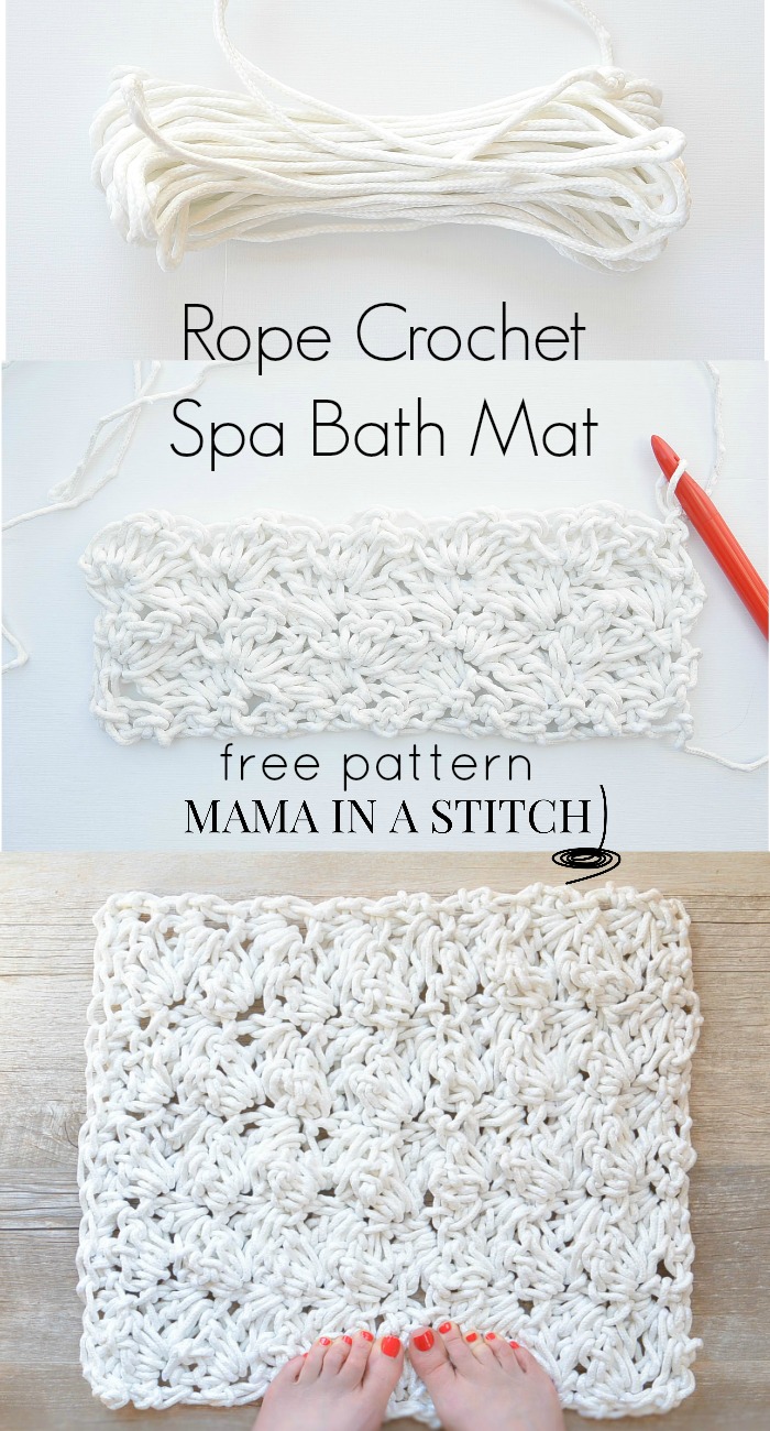 Free Crochet Pattern Spa Bath Mat : Free Crochet Patterns