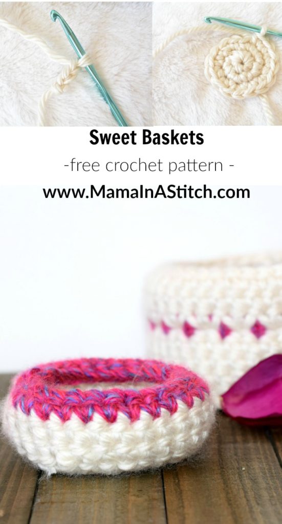 Free Crochet Pattern Baskets