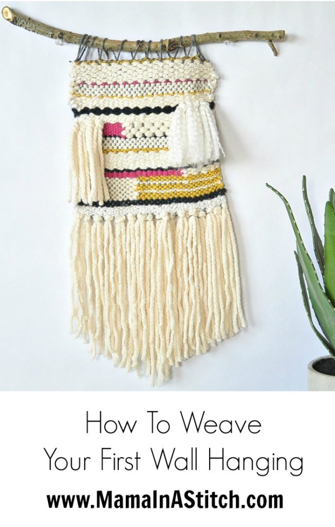 How To Weave Simple Wall Hanging Tutorial