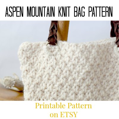 Free Knitting Pattern for Easy Bag