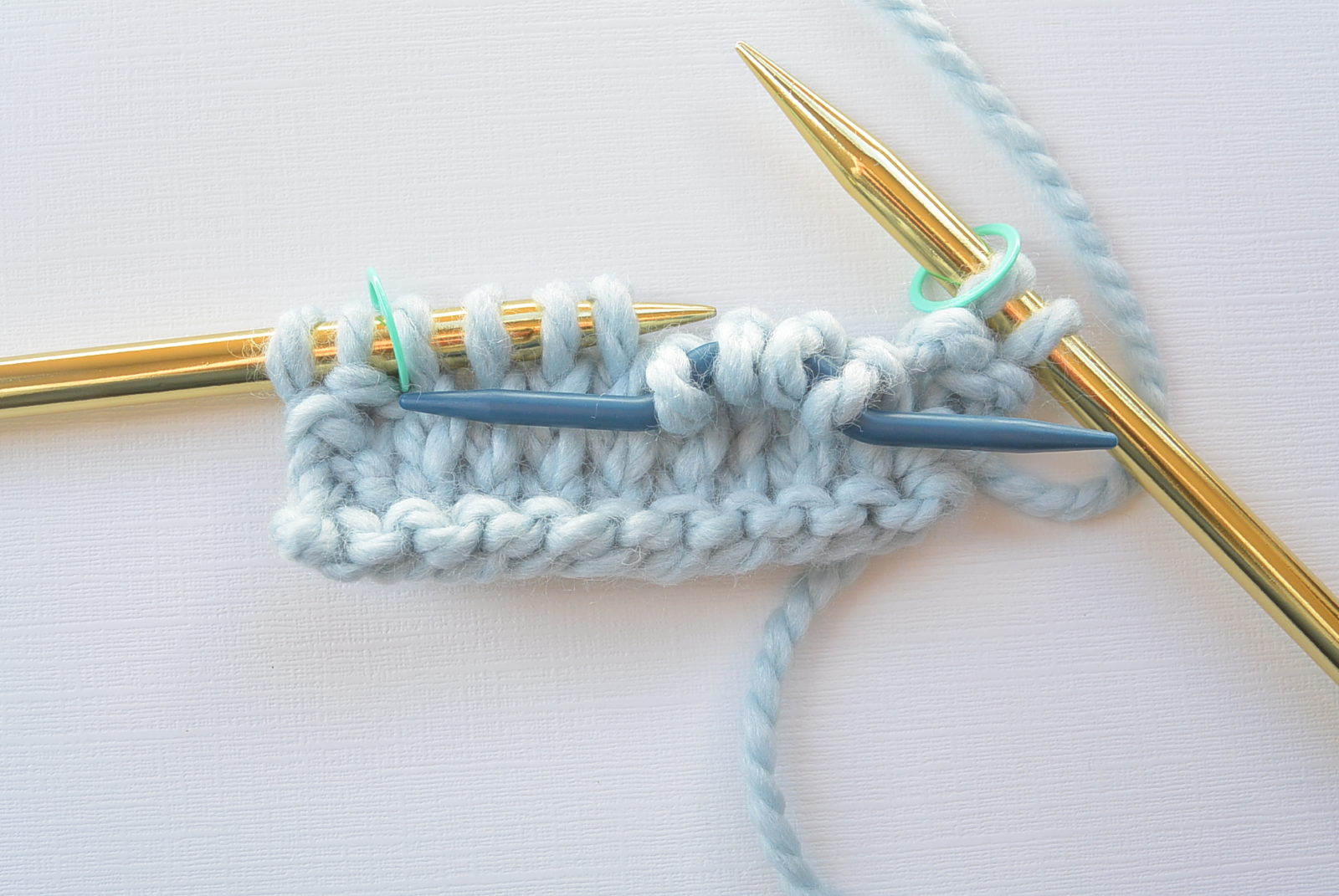 How To Knit A Simple Cable – Mama In A Stitch