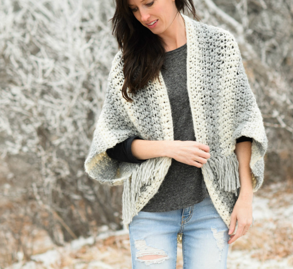 Easy crochet blanket sweater pattern free online pattern