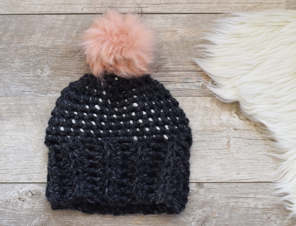 easy-chunky-free-crochet-dots-hat-pattern-2