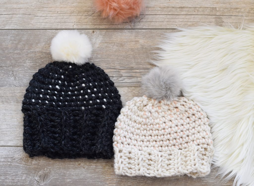 easy-chunky-free-crochet-dots-hat-pattern-3