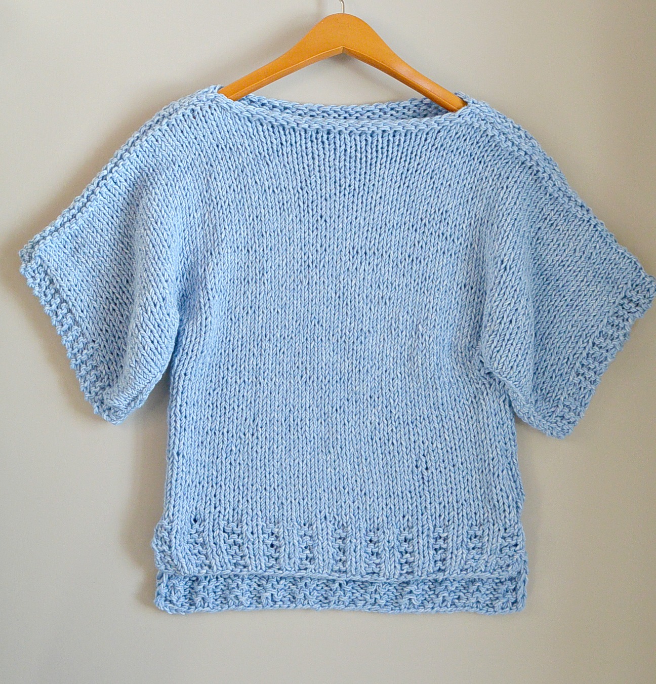 Knitted t shirt