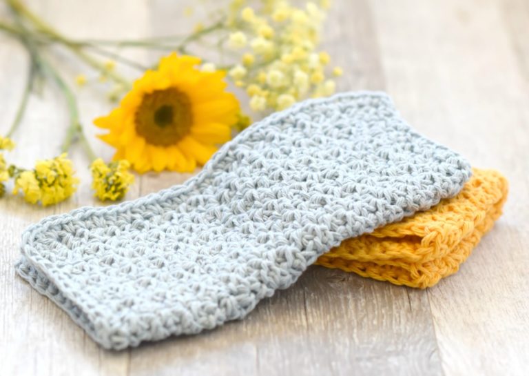 Farm House Washcloth Crochet Pattern