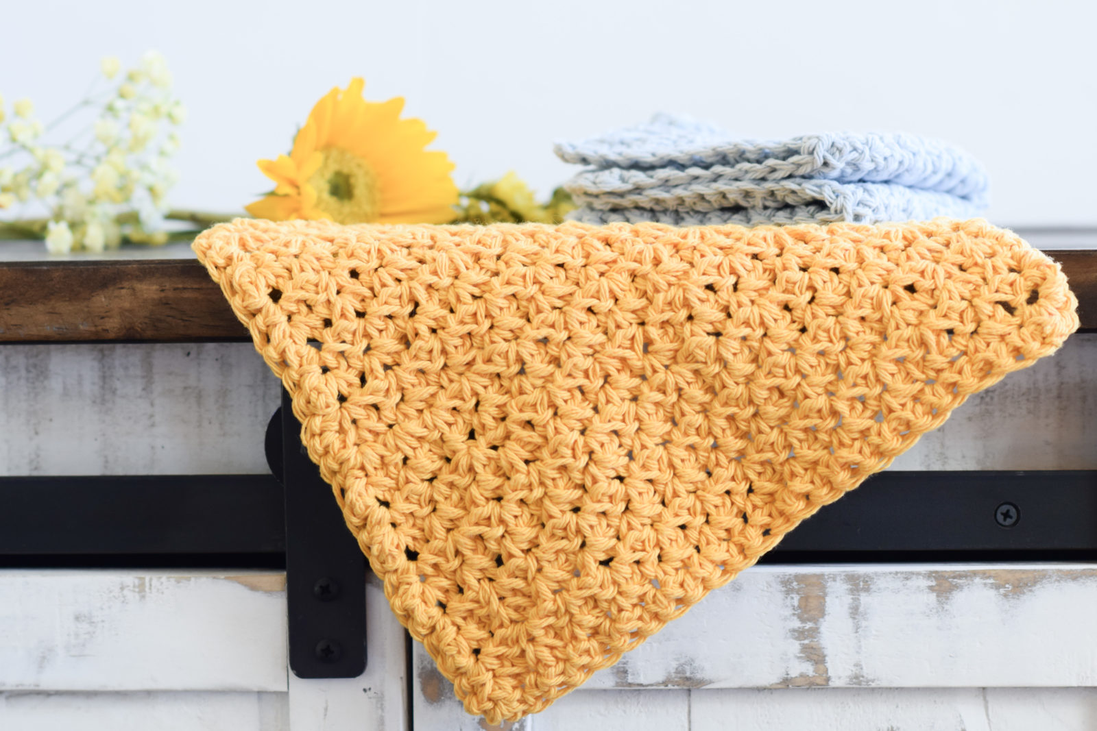 15 Free Crochet Dishcloth Patterns