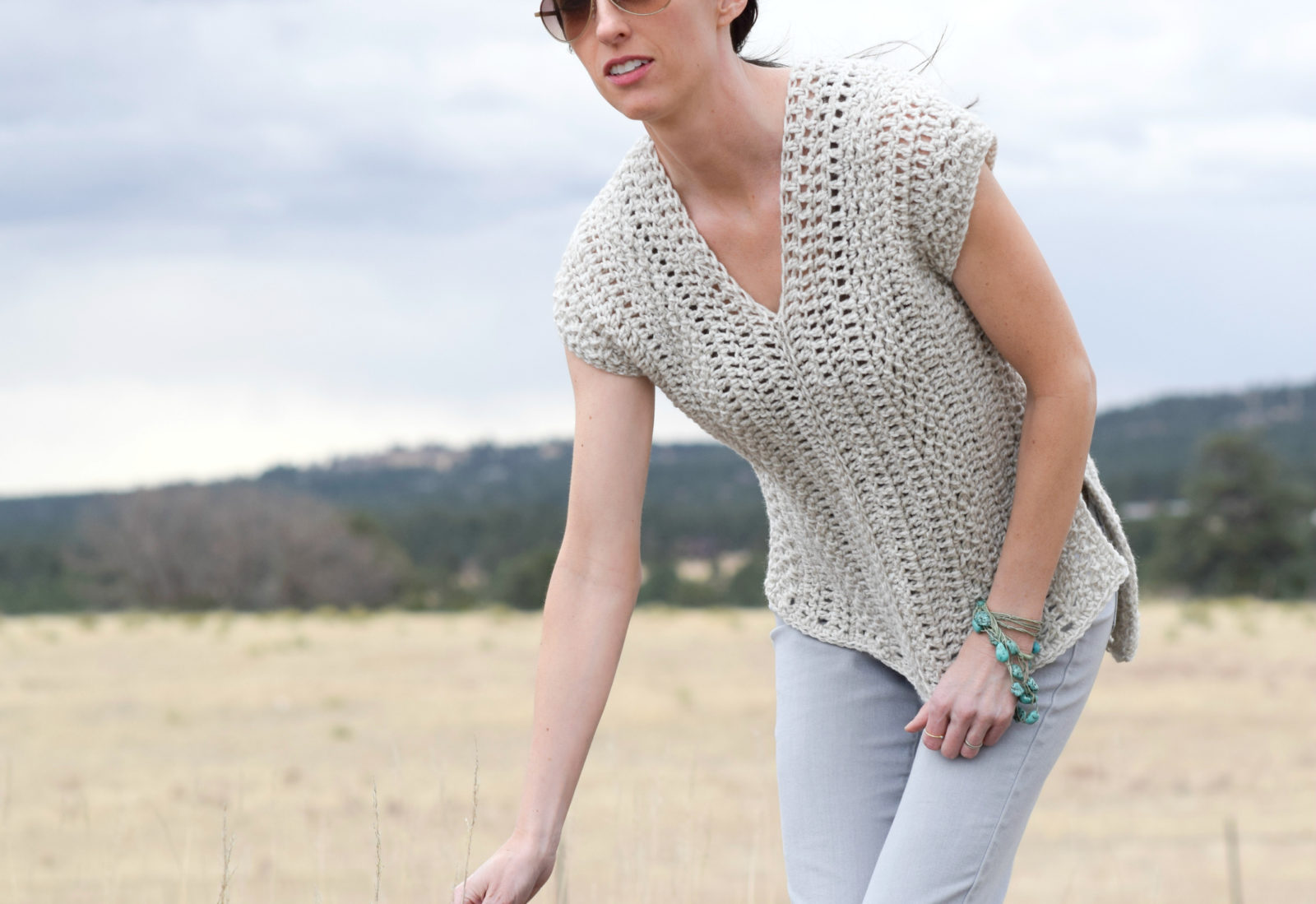 Vintage Easy Crochet Sleeveless Top Pattern – Mama In A Stitch