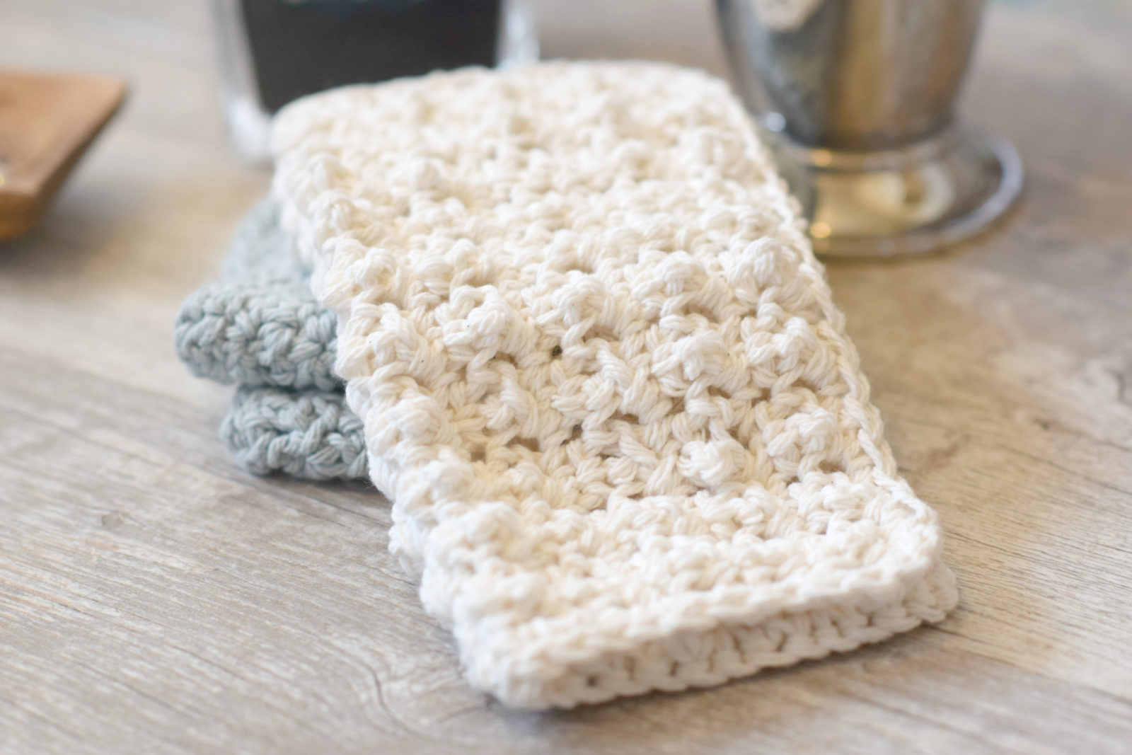 Crochet Cotton Washcloths