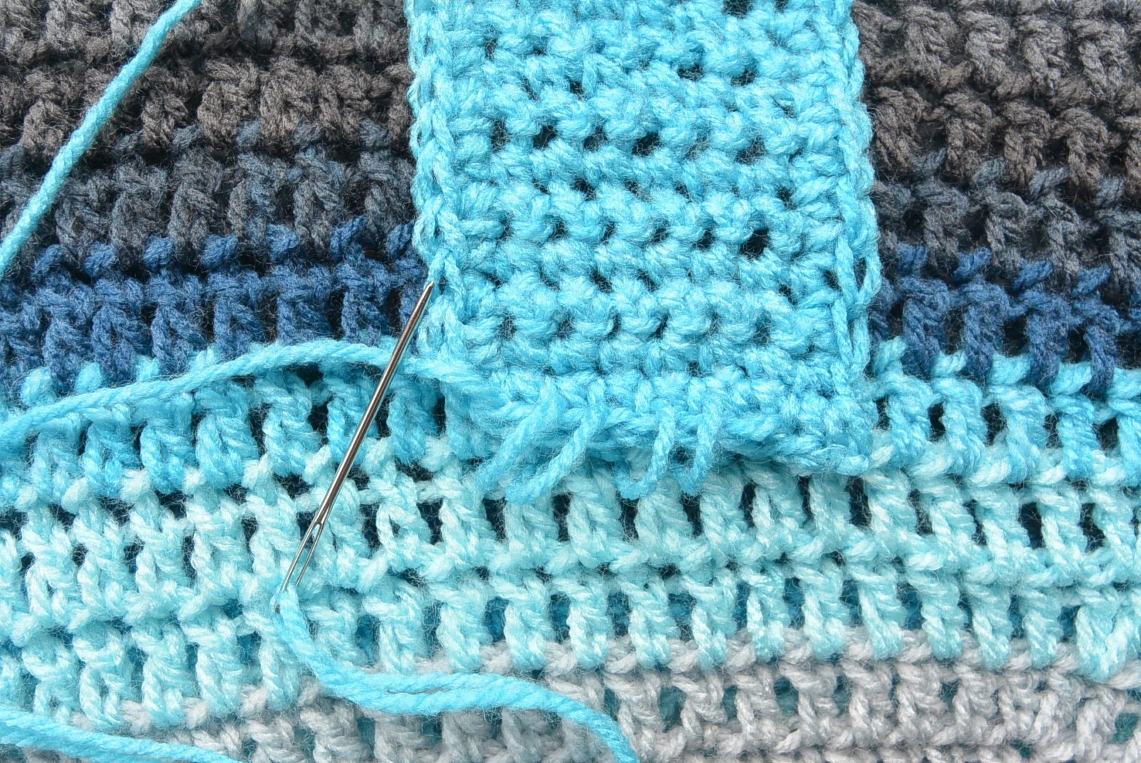 Mandala Crocheted Blanket Bag Pattern Mama In A Stitch